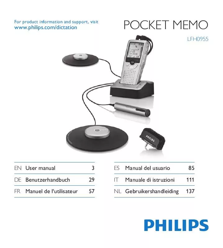 Mode d'emploi PHILIPS LFH0955