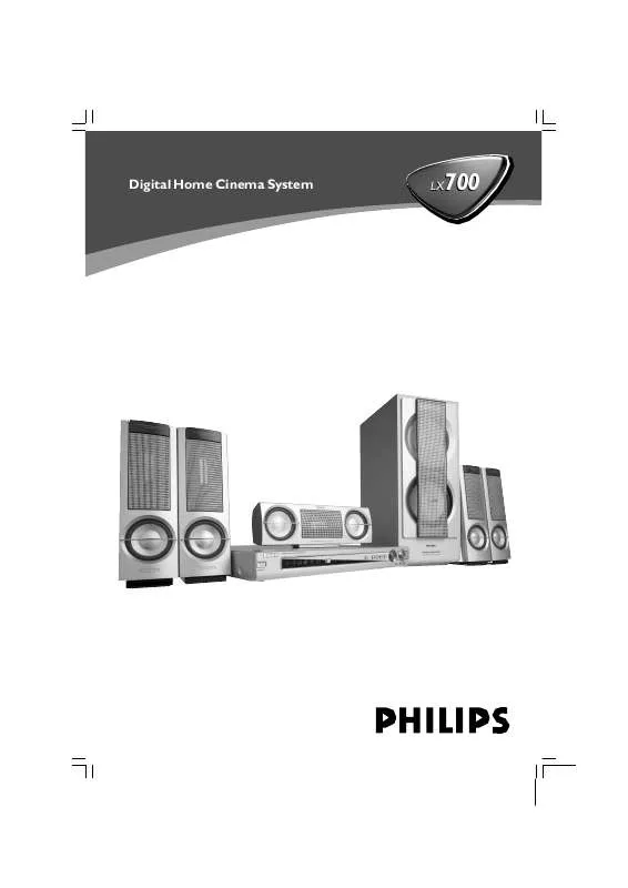 Mode d'emploi PHILIPS LX700-21S