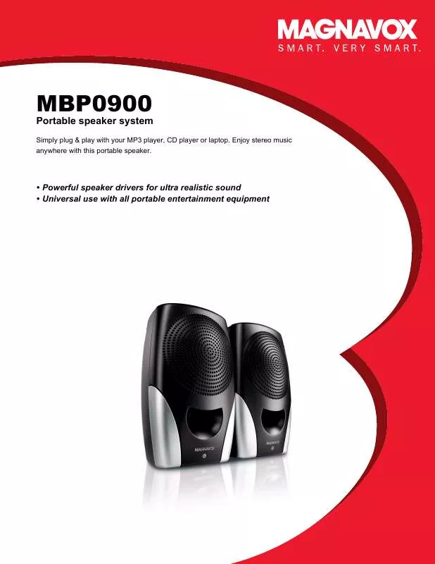 Mode d'emploi PHILIPS MBP0900