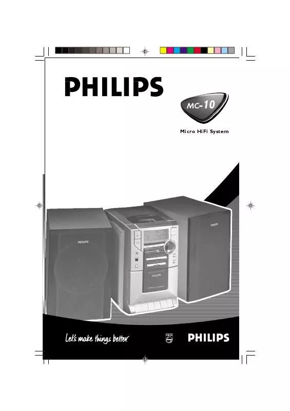 Mode d'emploi PHILIPS MC-10