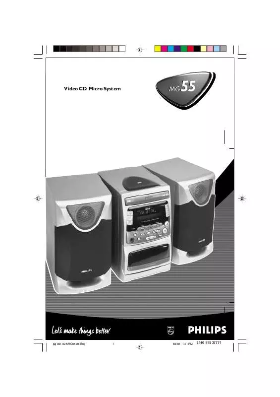 Mode d'emploi PHILIPS MC-55-21M