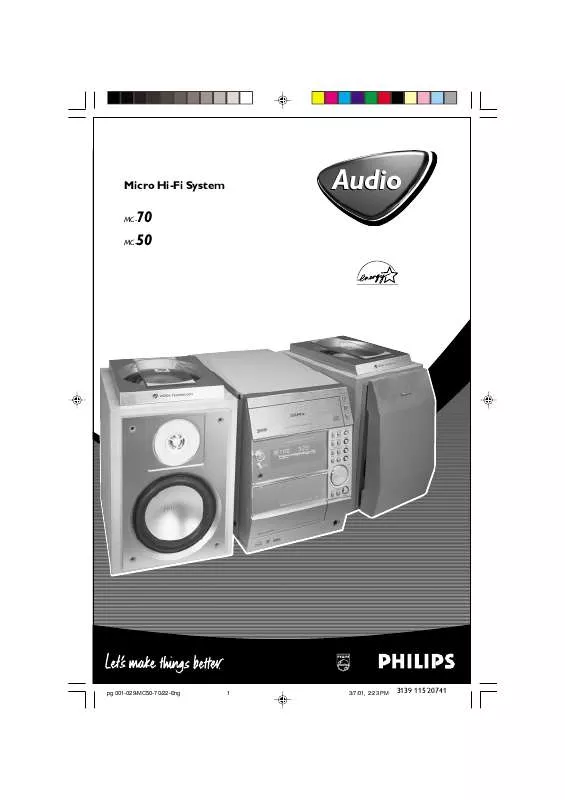 Mode d'emploi PHILIPS MC-70-21M