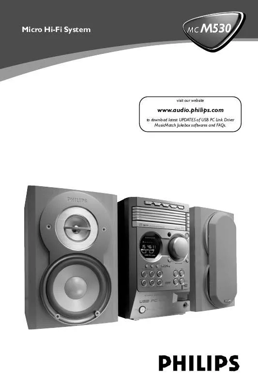 Mode d'emploi PHILIPS MCM530/21T