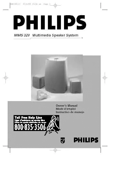 Mode d'emploi PHILIPS MMS320-17T