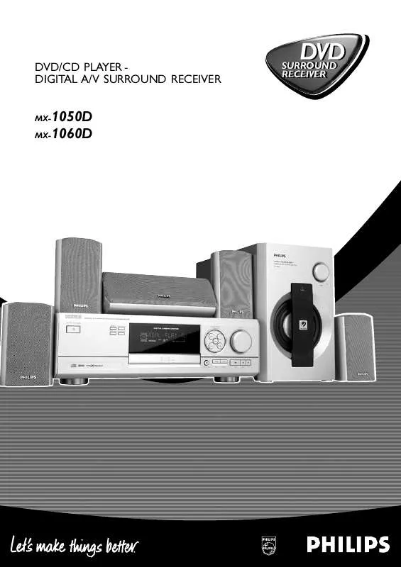 Mode d'emploi PHILIPS MX1060D-22S