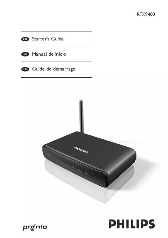 Mode d'emploi PHILIPS NETWORK EXTENDER RFX9400