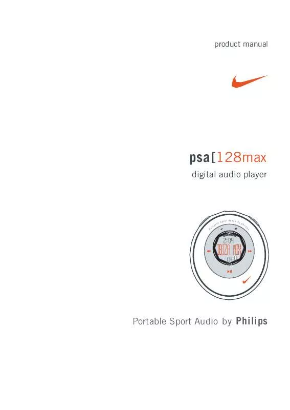 Mode d'emploi PHILIPS NIKE SOLID STATE AUDIO ACT210