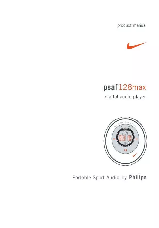 Mode d'emploi PHILIPS NIKE SOLID STATE AUDIO ACT2101799