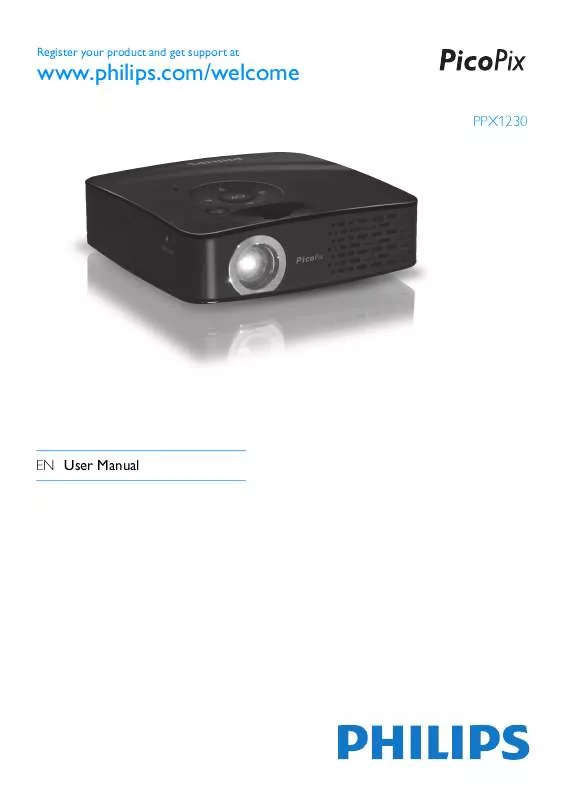 Mode d'emploi PHILIPS PPX1230