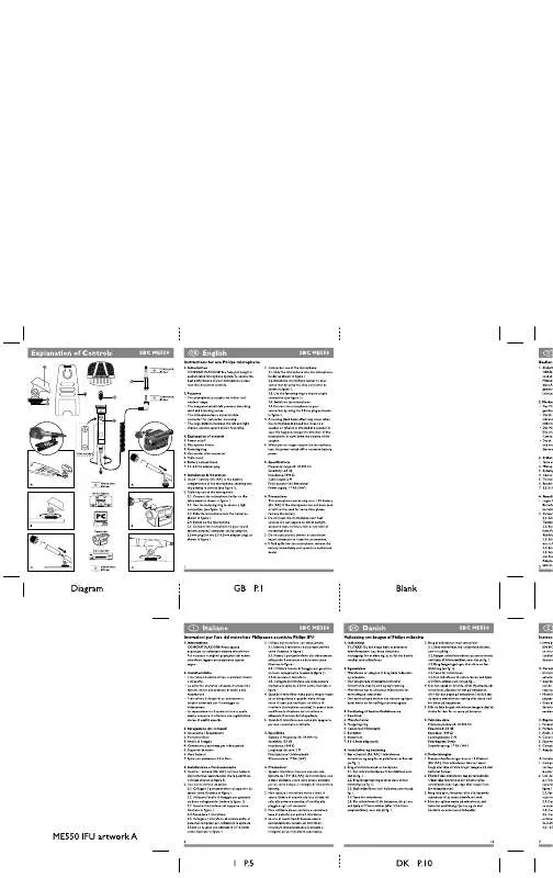 Mode d'emploi PHILIPS SBCME550