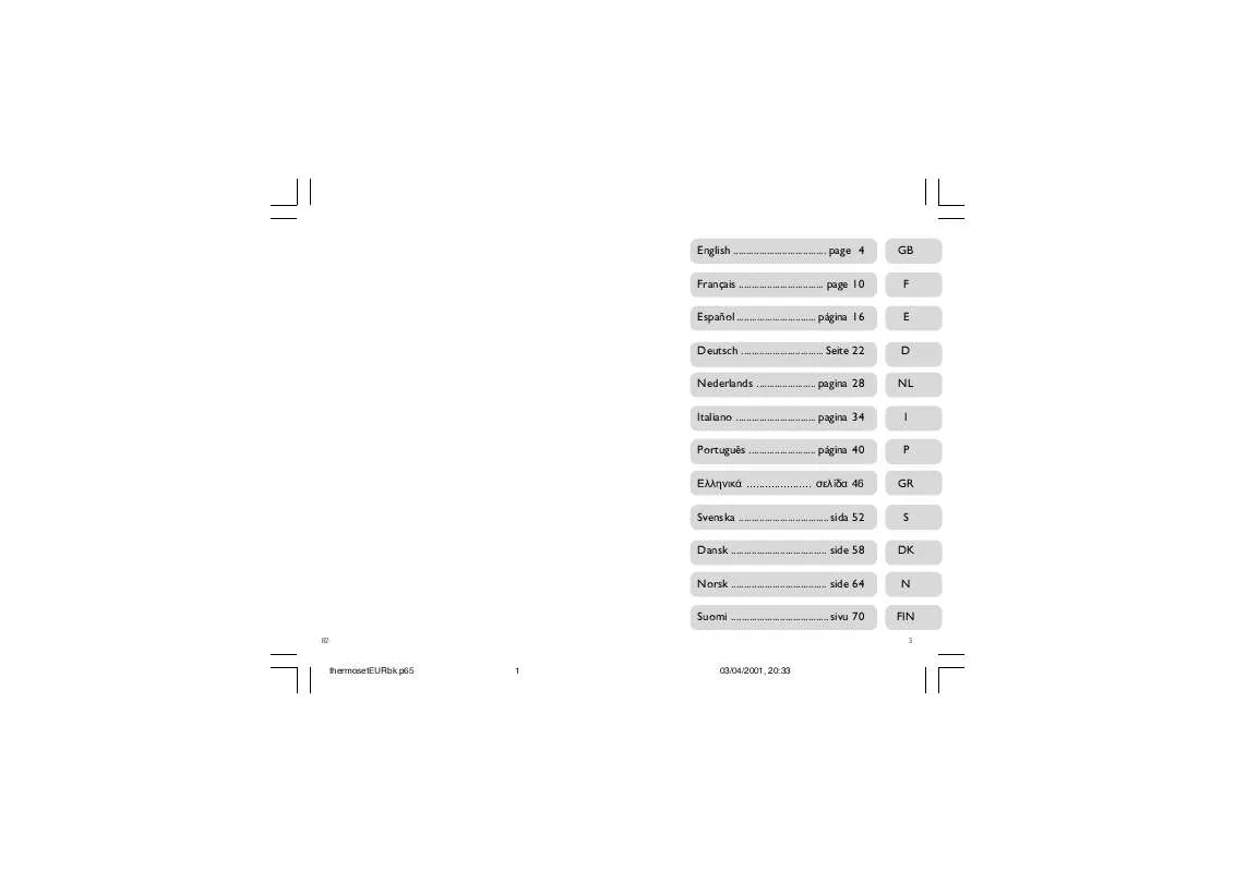 Mode d'emploi PHILIPS SBCSC530