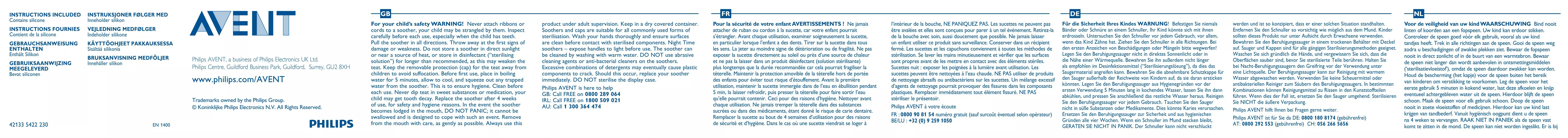 Mode d'emploi PHILIPS SCF-123