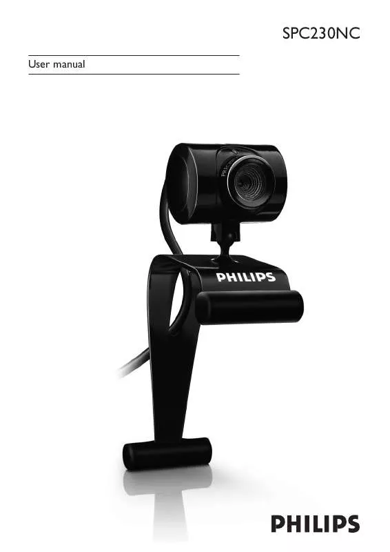 Mode d'emploi PHILIPS SPC230NC