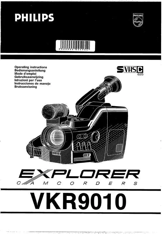 Mode d'emploi PHILIPS VRK9010