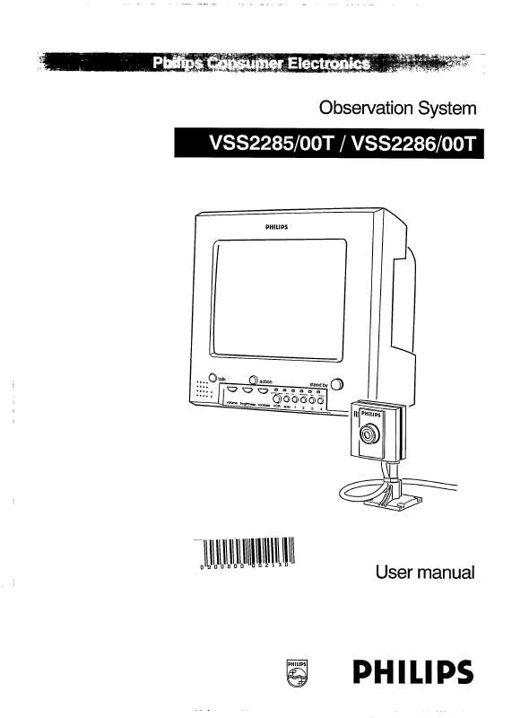 Mode d'emploi PHILIPS VSS2286