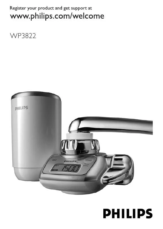 Mode d'emploi PHILIPS WP3822