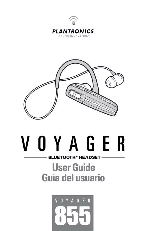 Mode d'emploi PLANTRONICS VOYAGER 855