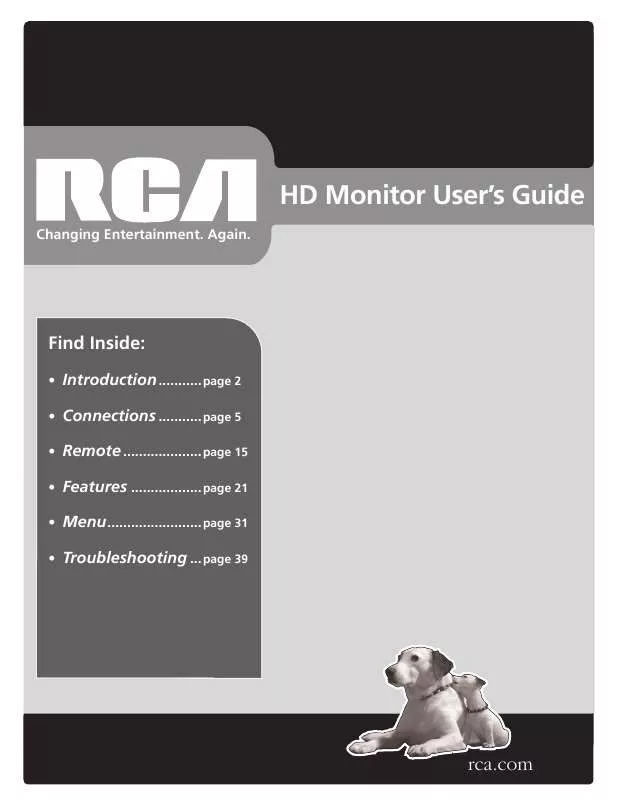 Mode d'emploi RCA R52WM24