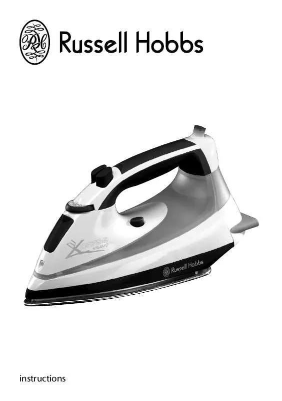 Mode d'emploi RUSSELL HOBBS 2000W XPRESS STEAM IRON