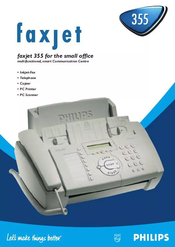 Mode d'emploi SAGEM IPF 355