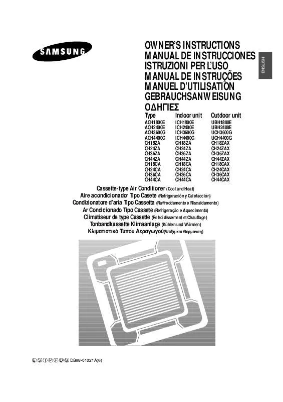 Mode d'emploi SAMSUNG ACH2400E1