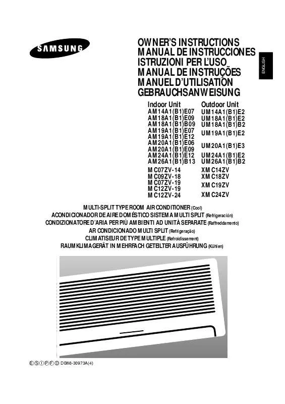 Mode d'emploi SAMSUNG AM24A1E12