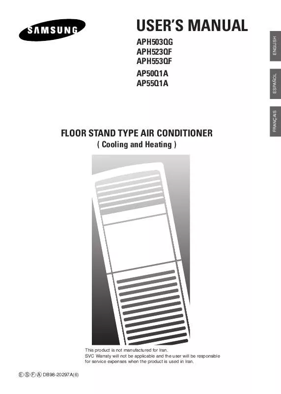 Mode d'emploi SAMSUNG APH503QG/AND