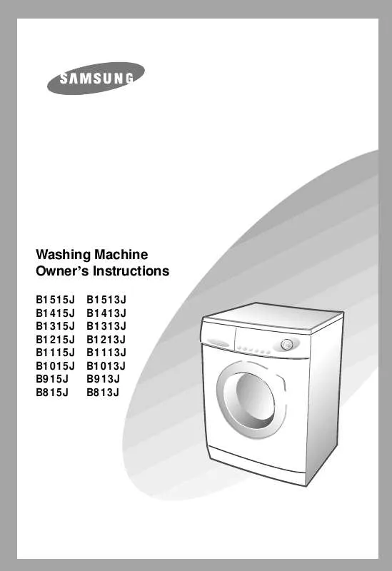 Mode d'emploi SAMSUNG B1013J