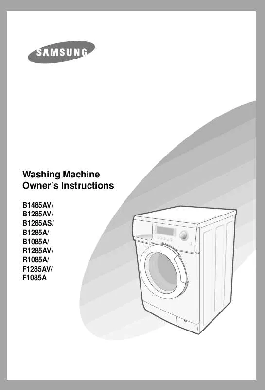 Mode d'emploi SAMSUNG B1085A