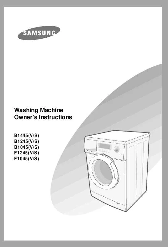 Mode d'emploi SAMSUNG B1445SGS-XEF