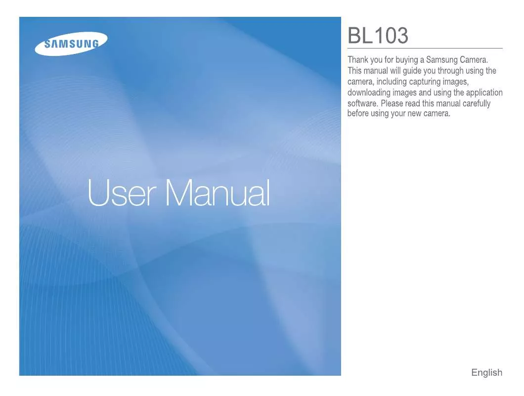 Mode d'emploi SAMSUNG BL103