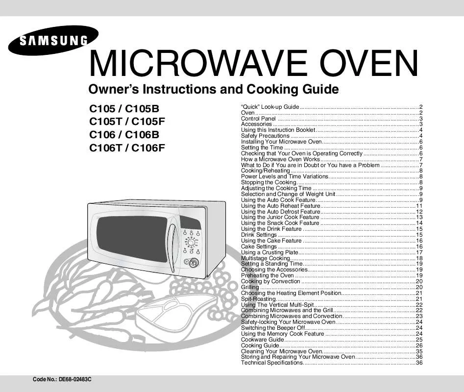 Mode d'emploi SAMSUNG C105F