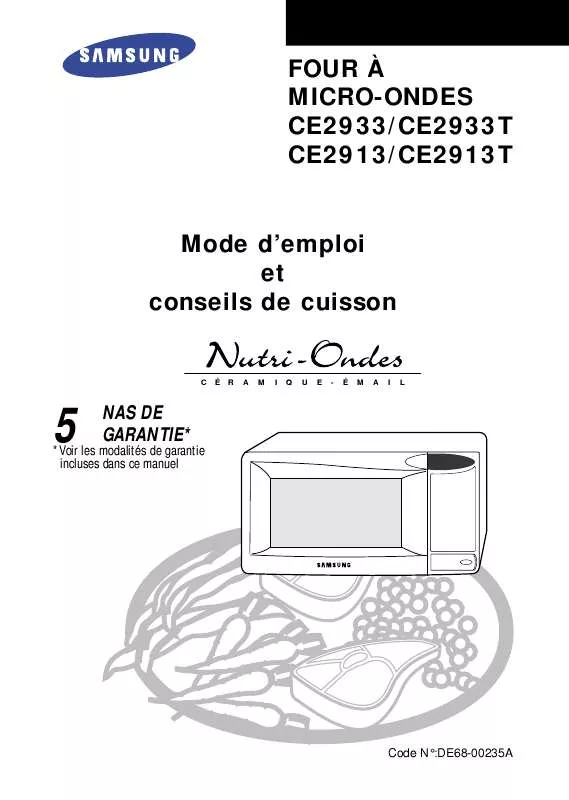 Mode d'emploi SAMSUNG CE2913