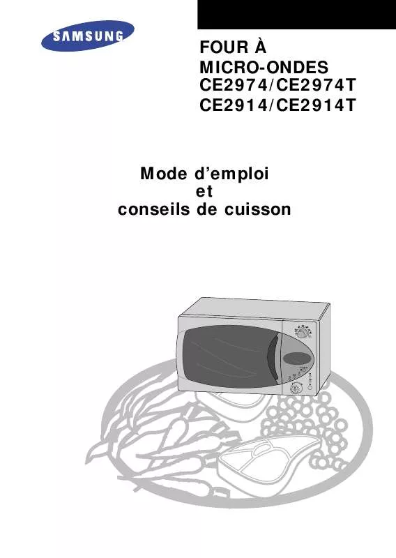 Mode d'emploi SAMSUNG CE2914T