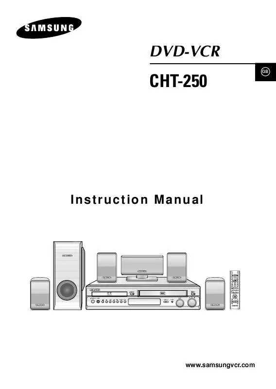 Mode d'emploi SAMSUNG CHT-250