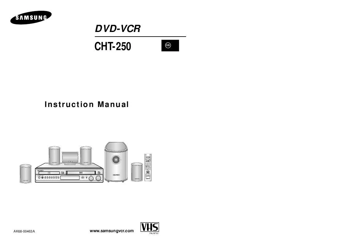 Mode d'emploi SAMSUNG CHT-250H