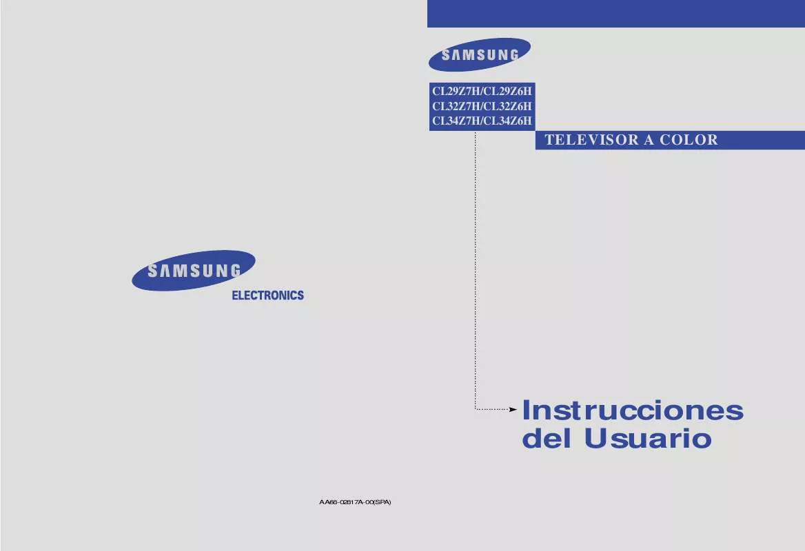 Mode d'emploi SAMSUNG CL-34Z7HE