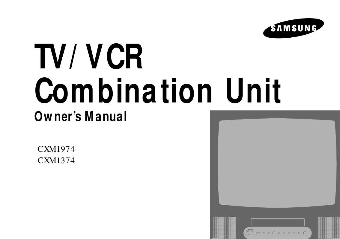 Mode d'emploi SAMSUNG CXM1374