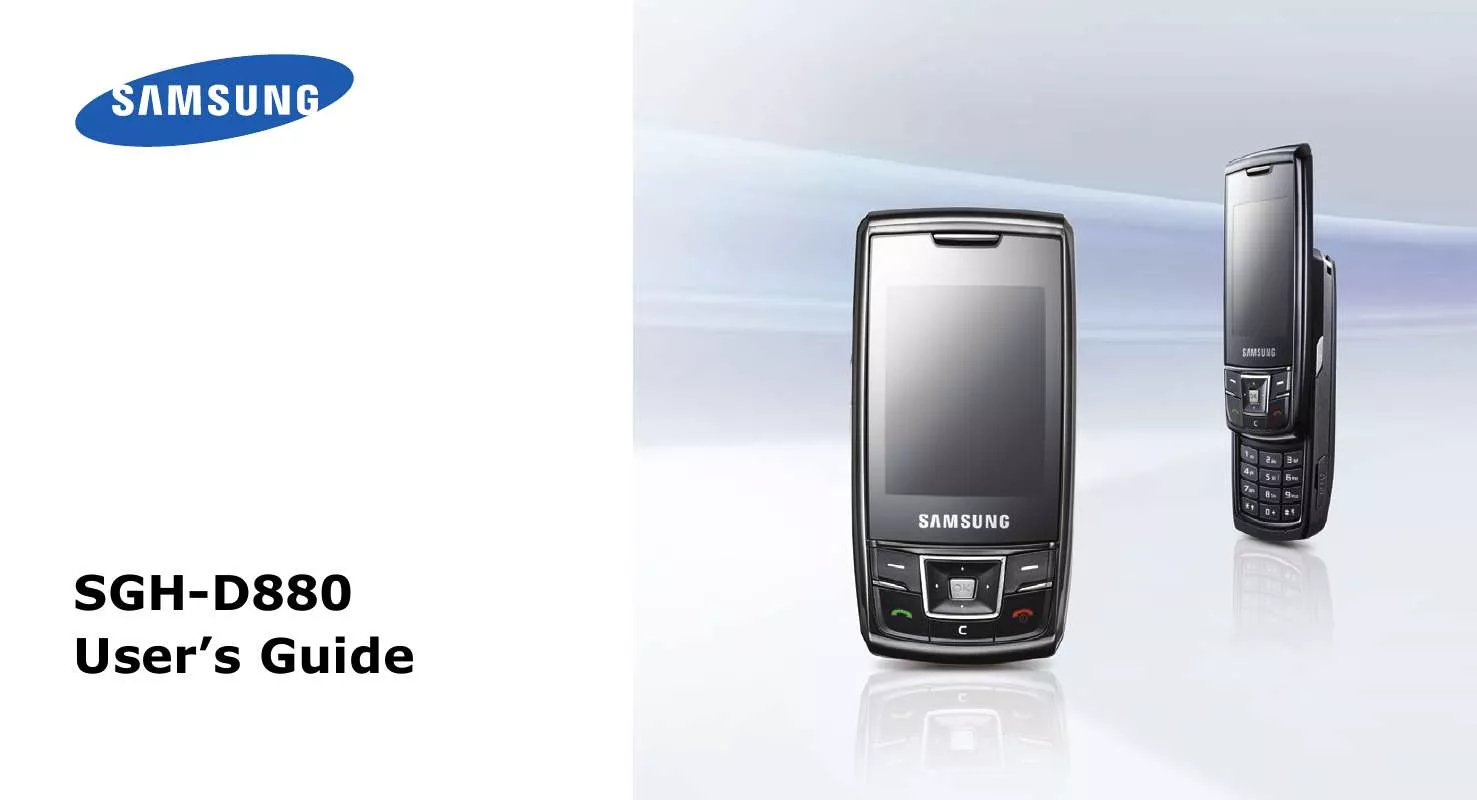 Mode d'emploi SAMSUNG DUAL SIM D880