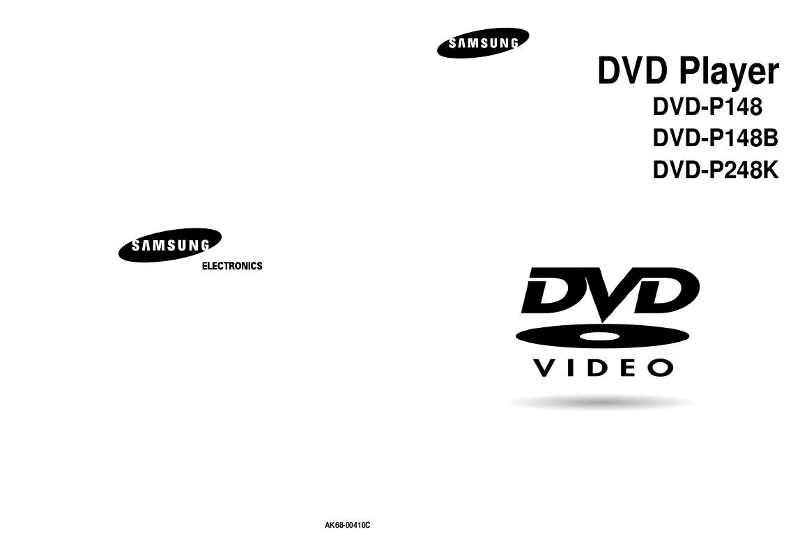 Mode d'emploi SAMSUNG DVD-148