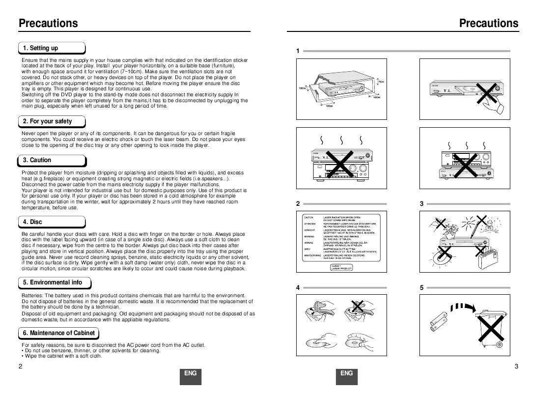 Mode d'emploi SAMSUNG DVD-E137A