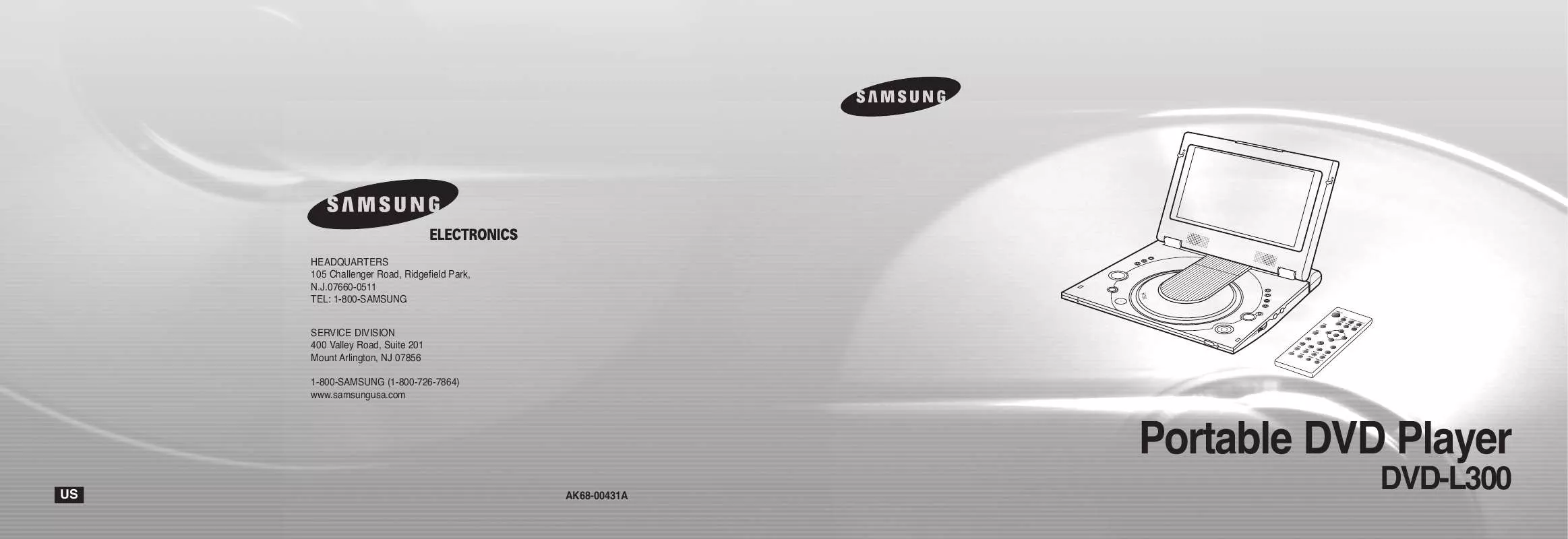 Mode d'emploi SAMSUNG DVD-L300