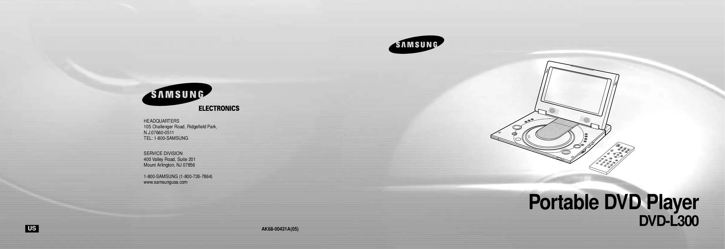 Mode d'emploi SAMSUNG DVD-L300A