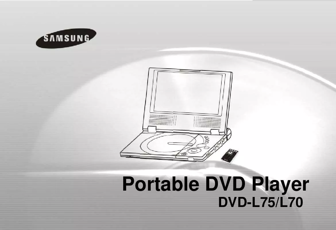 Mode d'emploi SAMSUNG DVD-L70