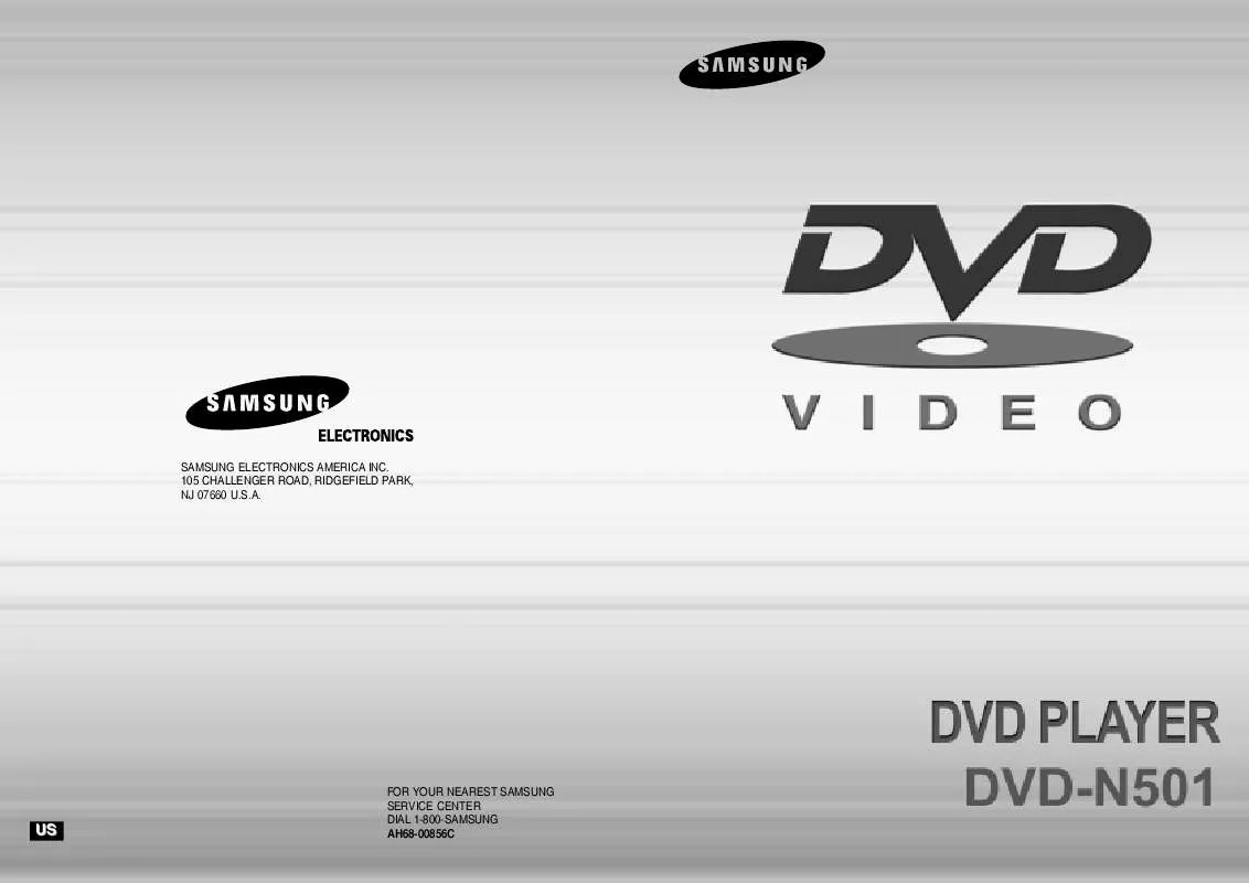 Mode d'emploi SAMSUNG DVD-N501/XAA