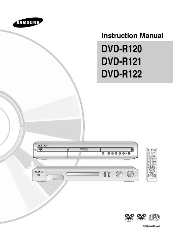 Mode d'emploi SAMSUNG DVD-R122