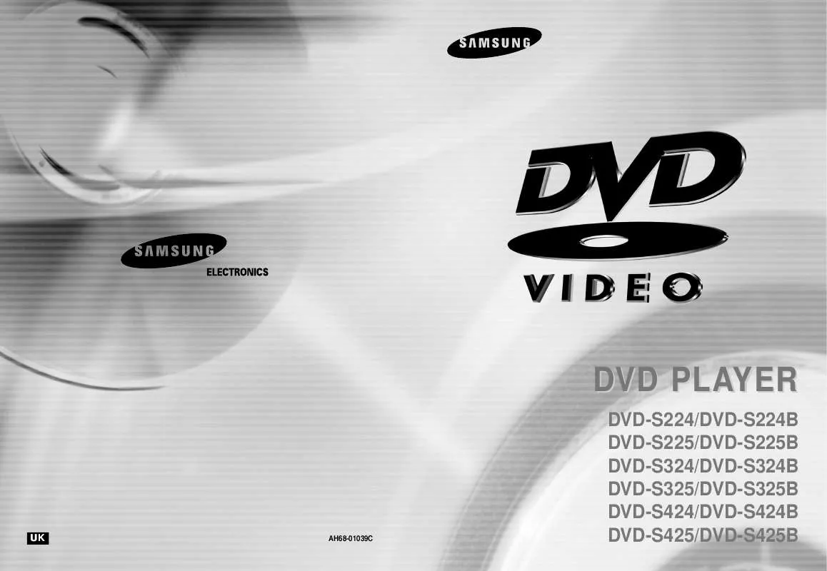 Mode d'emploi SAMSUNG DVD-S225