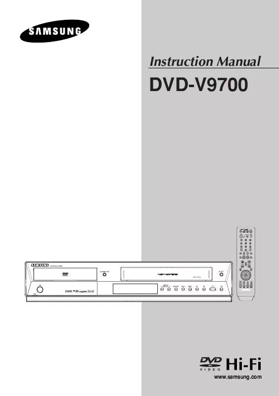 Mode d'emploi SAMSUNG DVD-V9700