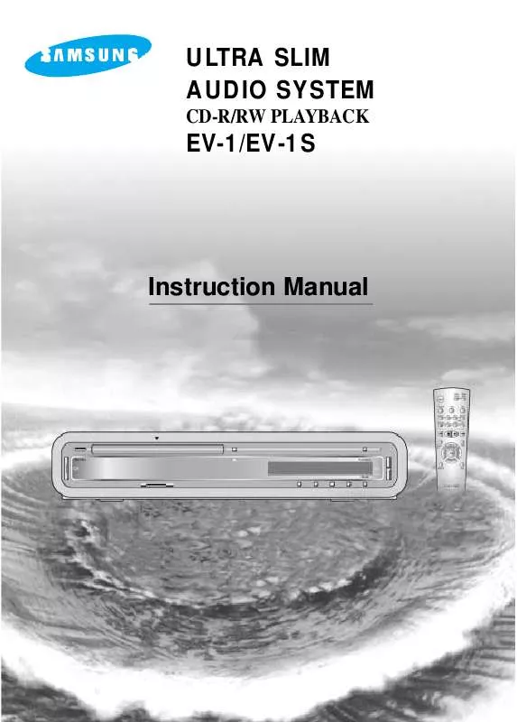 Mode d'emploi SAMSUNG EV-1