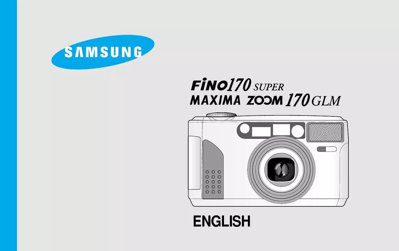 Mode d'emploi SAMSUNG FINO 170 SUPER